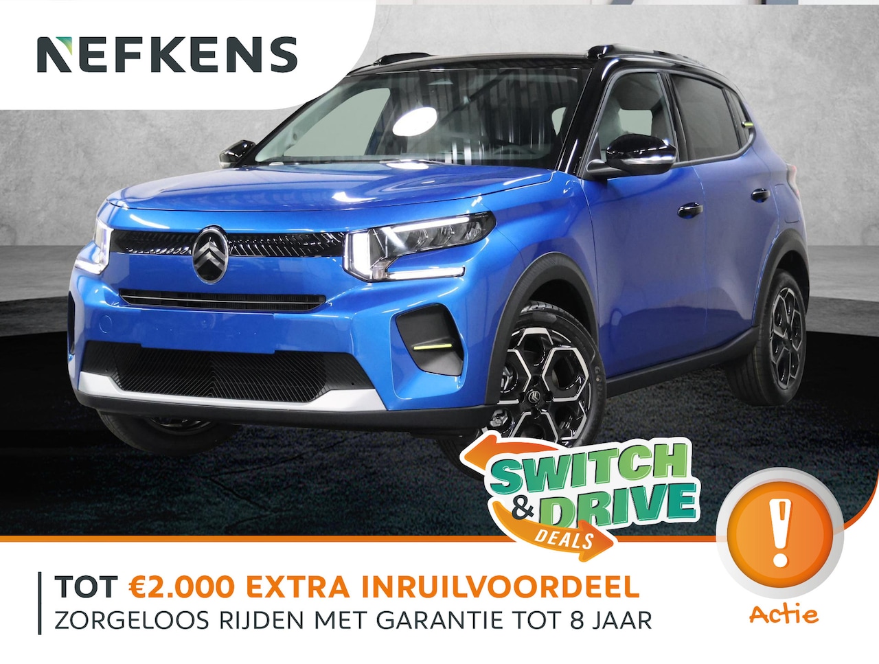 Citroën ë-C3 - Max 113PK 44 kWh | Navigatie | ClimateControl | AppleCarplay/AndroidAuto | Camera | Cruise - AutoWereld.nl