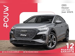 Audi Q4 Sportback e-tron - 45 Advanced 286pk Edition 82 kWh | 20" Velgen | Zwart Optiek