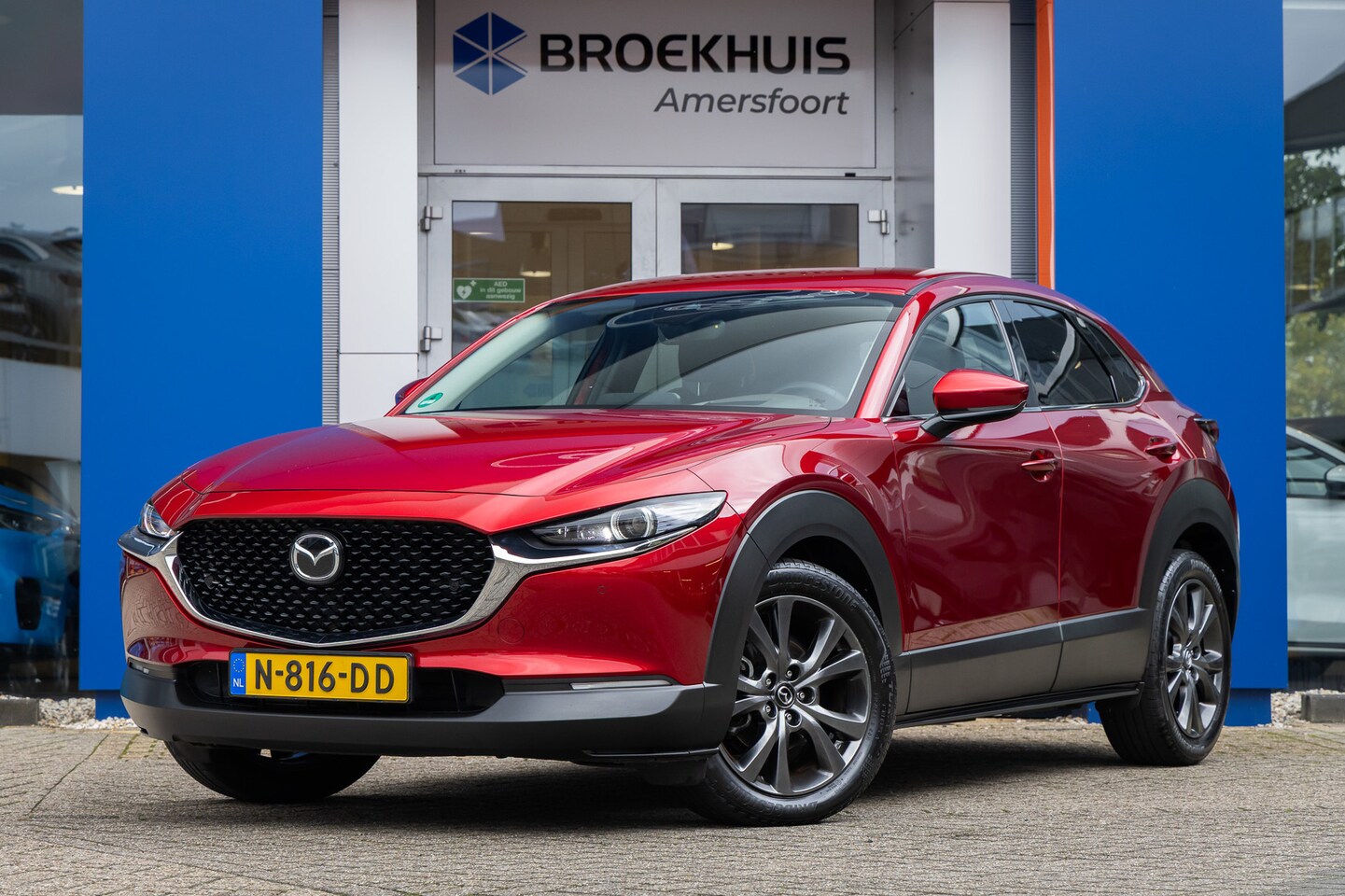 Mazda CX-30 - 2.0 e-SkyActiv-X M Hybrid Luxury | Trekhaak | | Achteruitrijcamera | Apple Carplay/Android - AutoWereld.nl