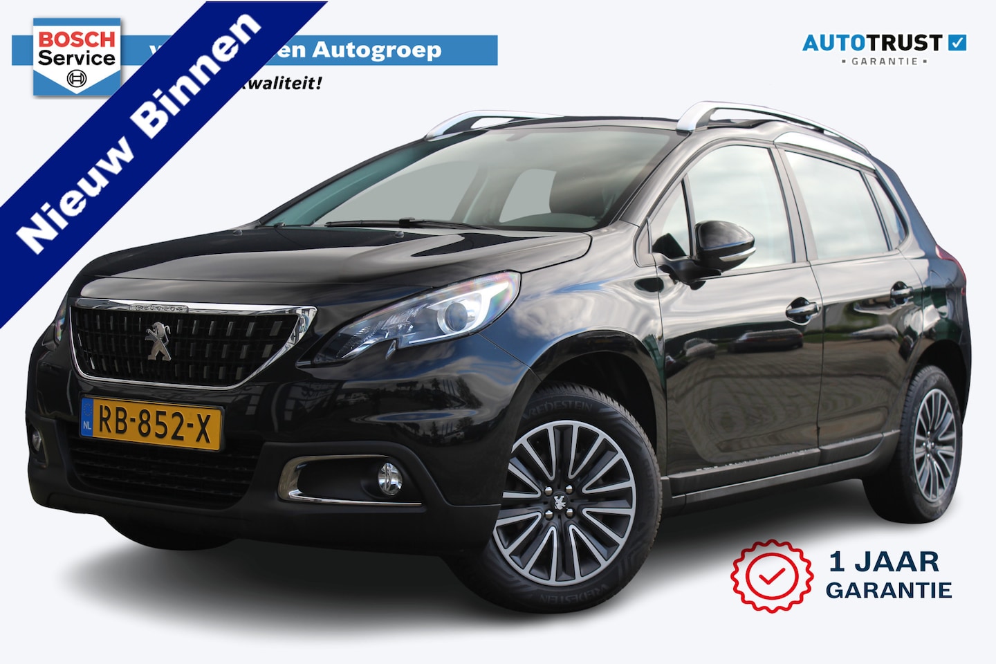Peugeot 2008 - 1.2 Blue Lion | incl. 12 maanden garantie | Trekhaak | Navigatie | Cruise control | DAB+ | - AutoWereld.nl