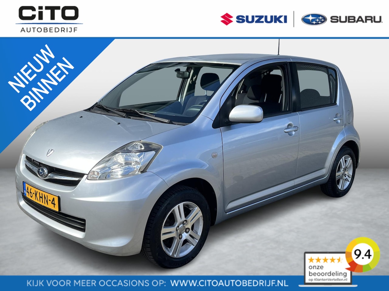 Subaru Justy - 1.0 Comfort S | LM velgen | Airco | Aux aansluiting | Cito Onderhouden - AutoWereld.nl