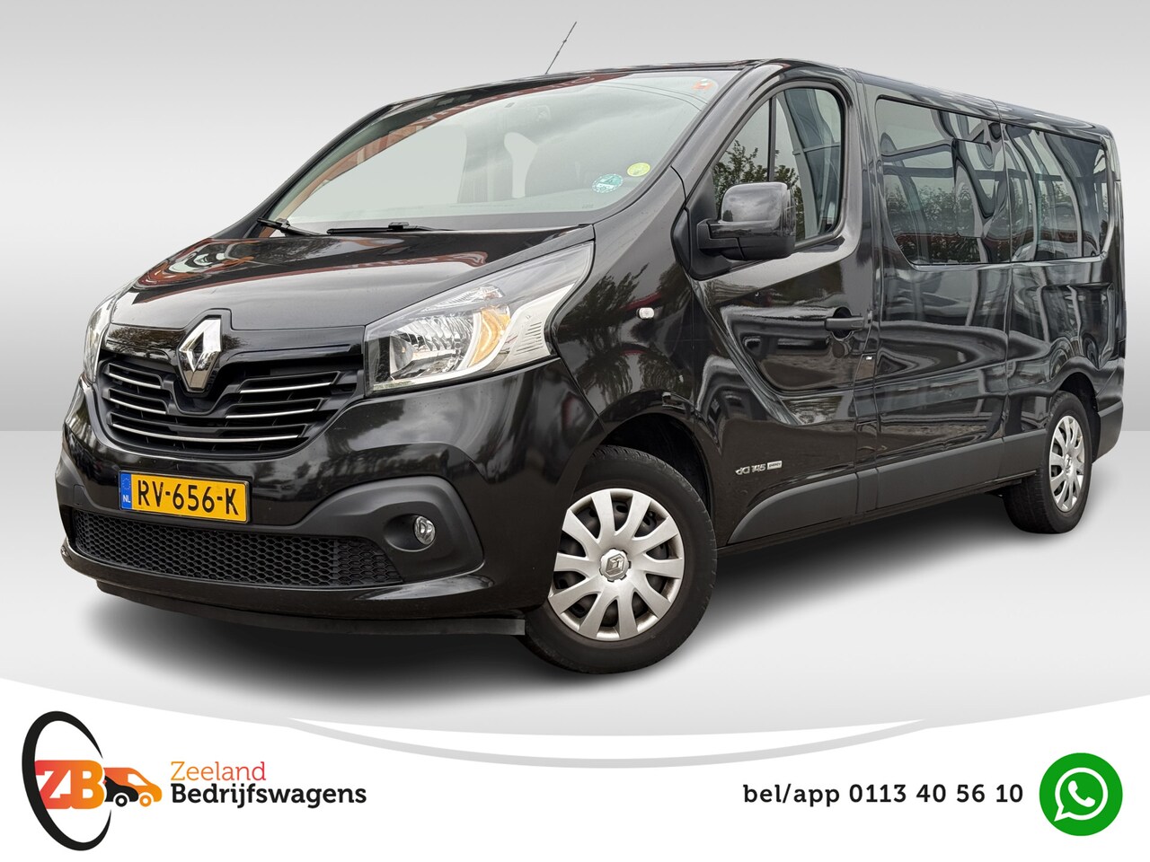 Renault Trafic Passenger - 1.6 dCi Grand Expression | 9 Pers. | Navi | Trekhaak | Cruisec. - AutoWereld.nl