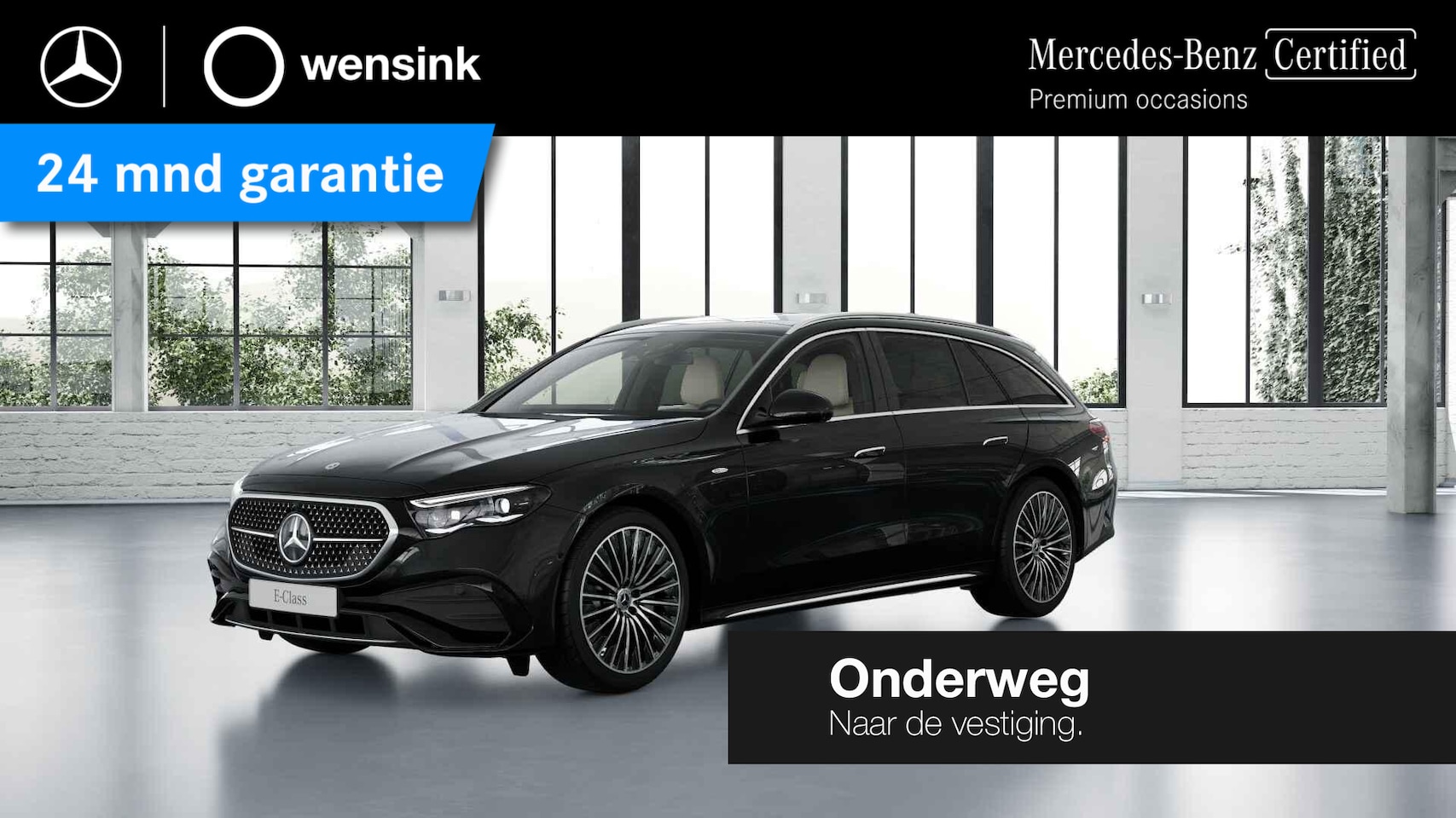 Mercedes-Benz E-klasse Estate - 300 e AMG Line | Luchtvering | SUperscreen | Rij assistentiepakket | Trekhaak | 20 inch | - AutoWereld.nl