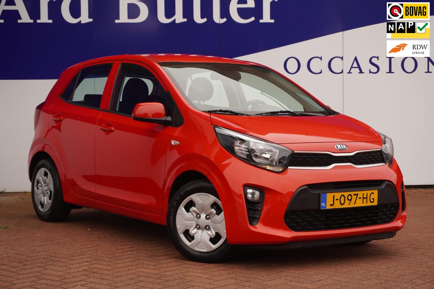 Kia Picanto - 1.0 MPi ComfortPlusLine+apple-careplay+camera+airco+elek-pakket - AutoWereld.nl