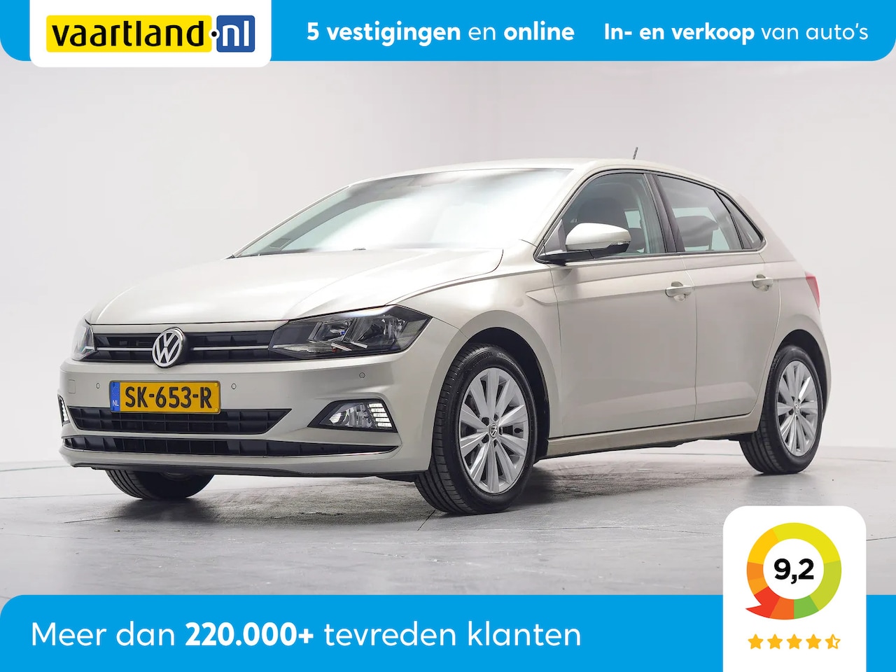 Volkswagen Polo - 1.0 TSI Highline Aut. [ Adapt.cruise Climate Apple Carplay / Android Auto ] - AutoWereld.nl