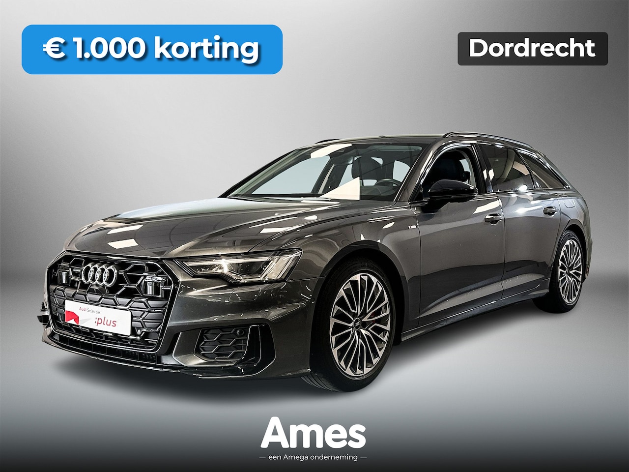 Audi A6 Avant - 55 367pk TFSI e quattro Pro Line S Competition Parkeerassistent | 360 Area view | Adaptive - AutoWereld.nl