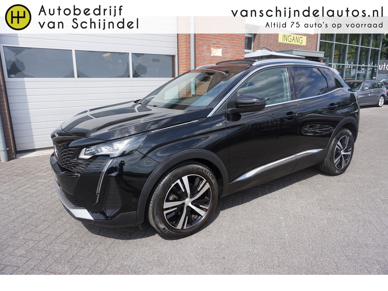 Peugeot 3008 - 1.2 PURETECH GT LINE VOL OPTIES! AUTOMAAT! PANORAMADAK CAMERA LUXE LEDER ELECTR.STOEL+MEM - AutoWereld.nl