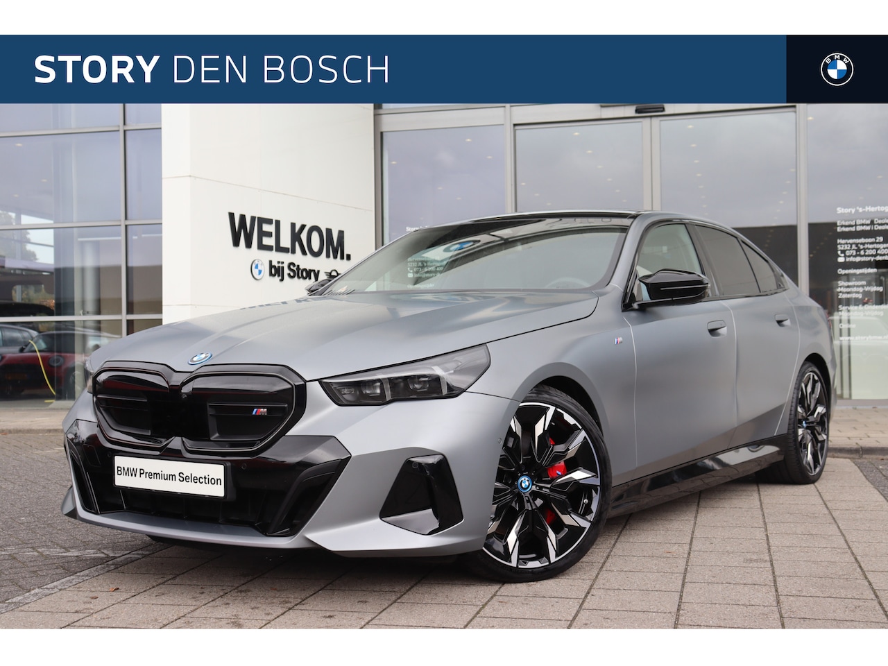 BMW i5 - M60 xDrive / Panoramadak / Trekhaak / Adaptief onderstel professional / Adaptieve LED / Pa - AutoWereld.nl