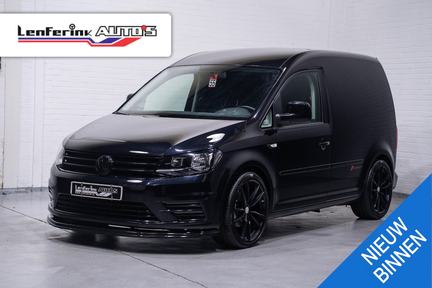 Volkswagen Caddy - 2.0 TDI L1H1 JB Edition Leder Zwart, Apple Carplay 19" LMV, Voor+achter Spoiler, NAP - AutoWereld.nl
