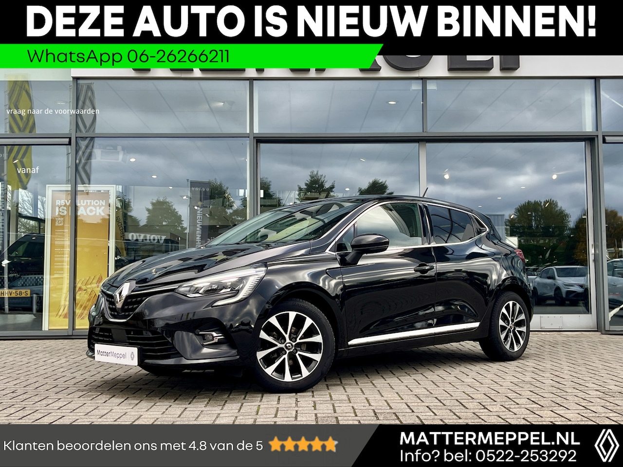 Renault Clio - 1.0 TCe 100 Intens | Lichtmetaal | Camera + Sensoren | Navigatie | Climate Control | Reser - AutoWereld.nl