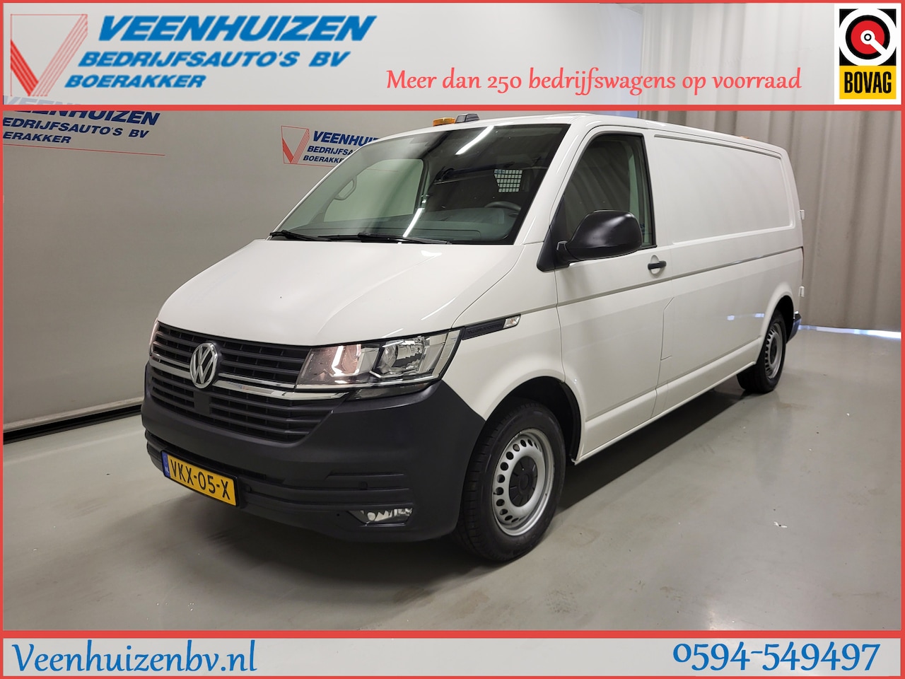 Volkswagen Transporter - 2.0TDI 150pk L2/H1 4-Motion Euro 6! - AutoWereld.nl