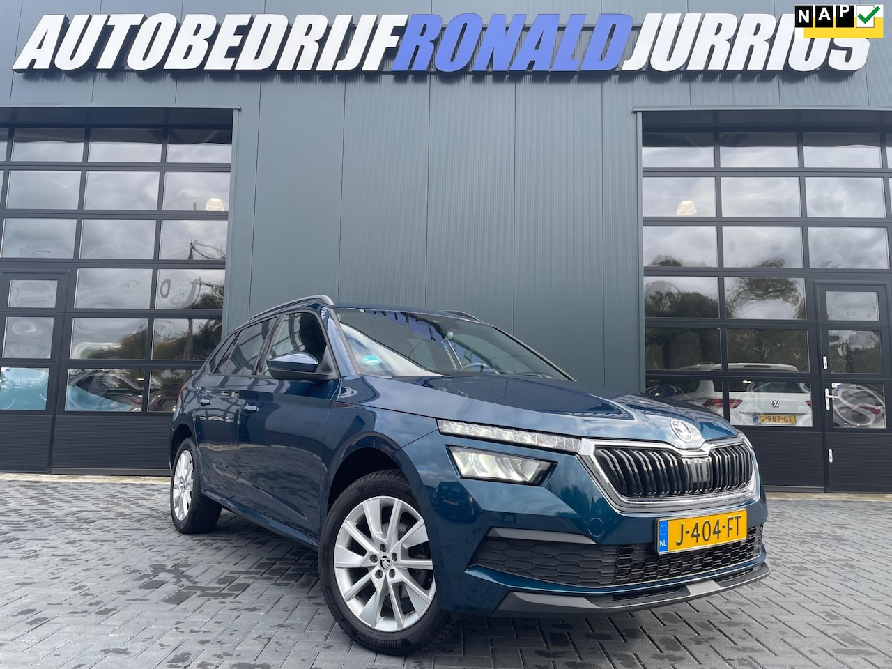 Skoda Kamiq - 1.0 TSI Sport Business NL.Auto/DSG/Adaptive-Cruise/Full Led/Carplay/1Ste Eigenaar/Dealer O - AutoWereld.nl