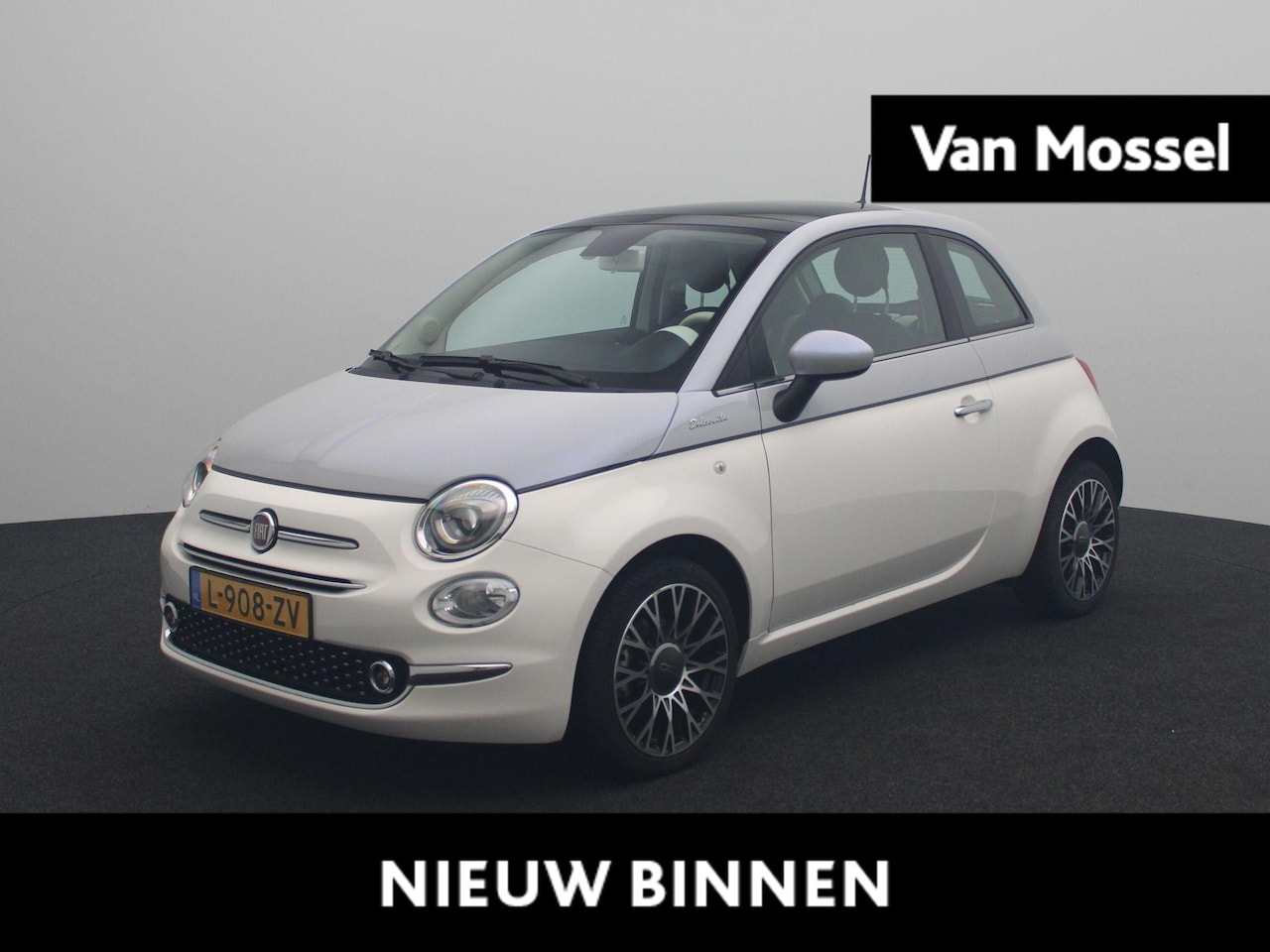 Fiat 500 - 1.0 Hybrid Dolcevita | Panoramadak | Parkeersensoren | Climate control - AutoWereld.nl