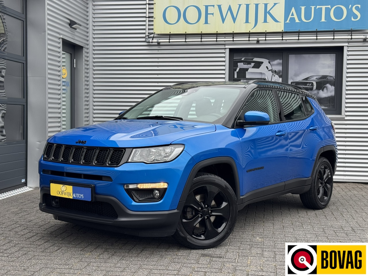 Jeep Compass - 1.4 MultiAir Night Eagle Clima Navi Camera CarPlay - AutoWereld.nl