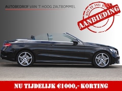 Mercedes-Benz C-klasse Cabrio - 180 AUT9 AMG LINE NAVI CAMERA AIRSCARF TREKHAAK