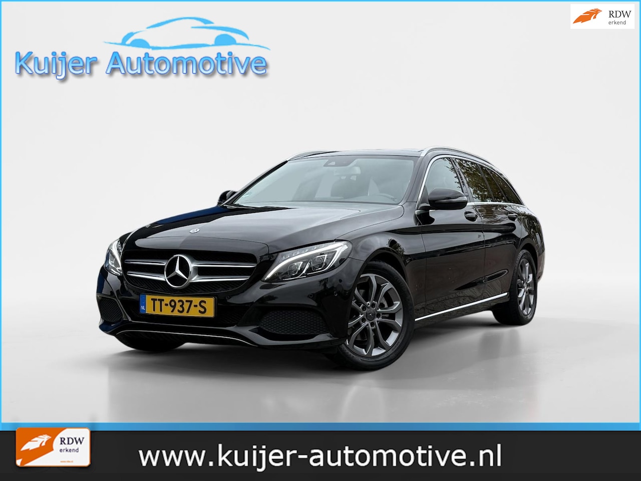 Mercedes-Benz C-klasse Estate - 180 Business Solution Automaat | Pano | Luxe - AutoWereld.nl