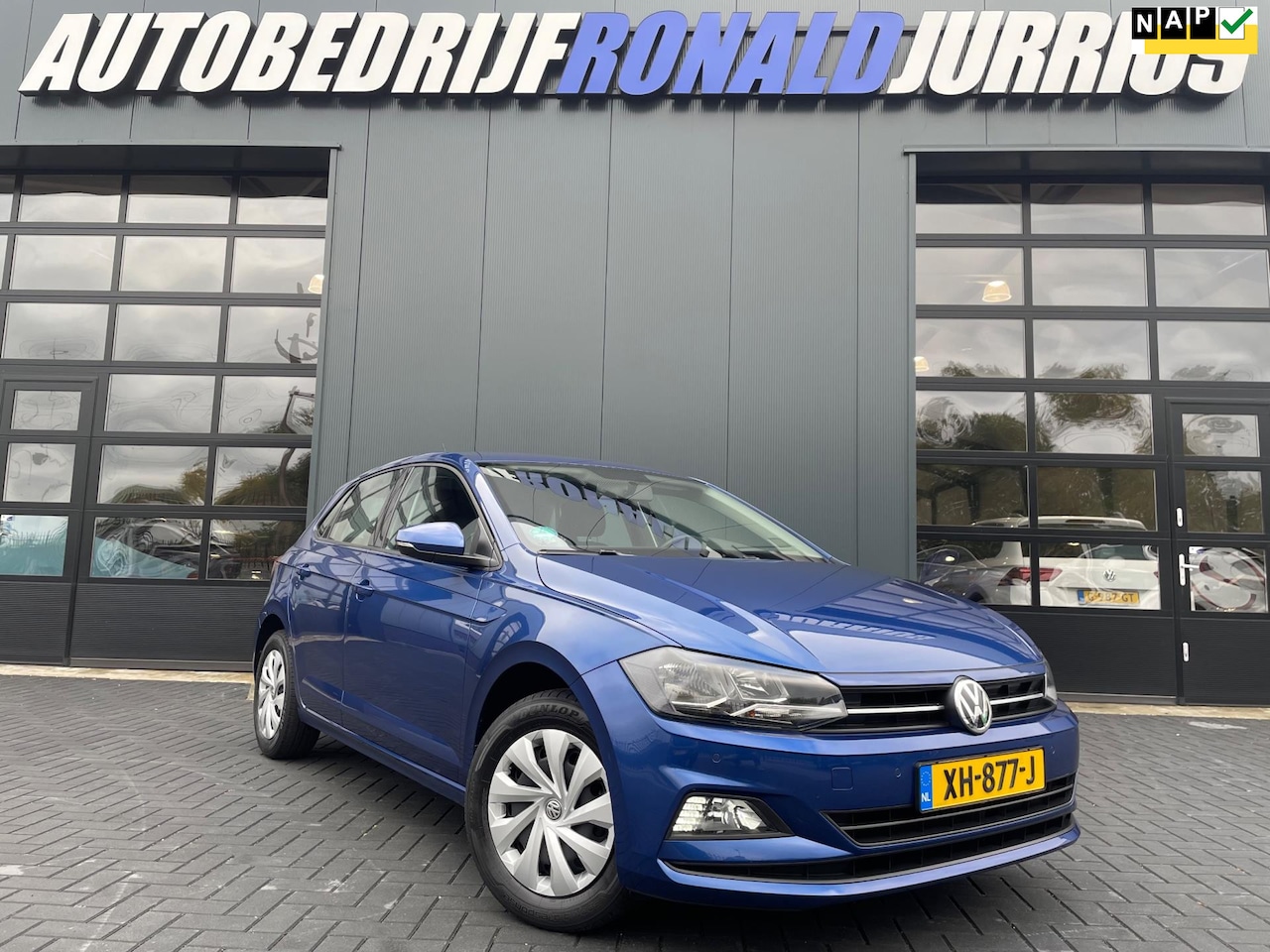 Volkswagen Polo - 1.0 TSI Comfortline NL.Auto/Navigatie/Adaptive-Cruise/Carplay/Airco/Parkeersensoren/1Ste E - AutoWereld.nl