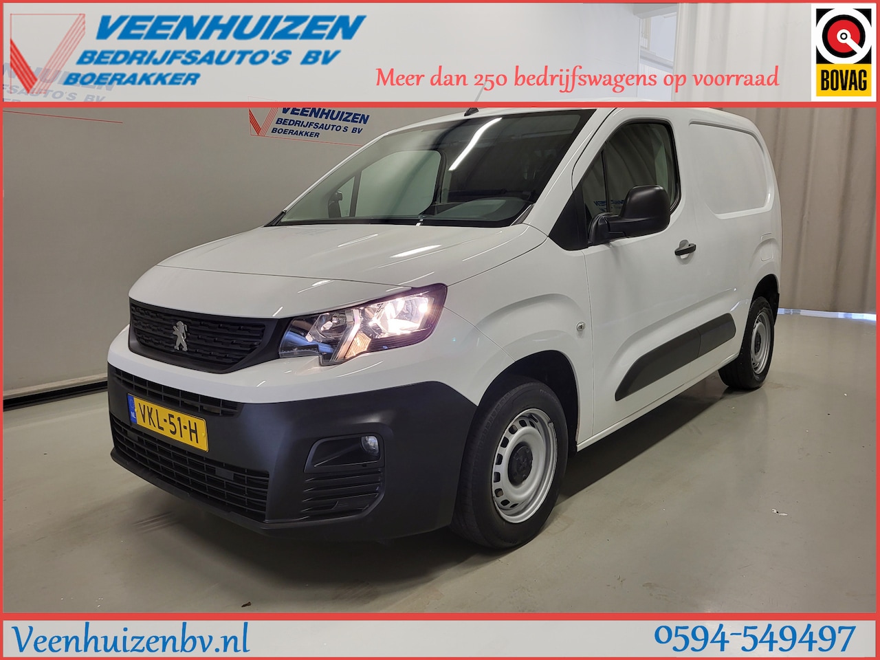 Peugeot Partner - 1.2PureTech 111pk Benzine! - AutoWereld.nl