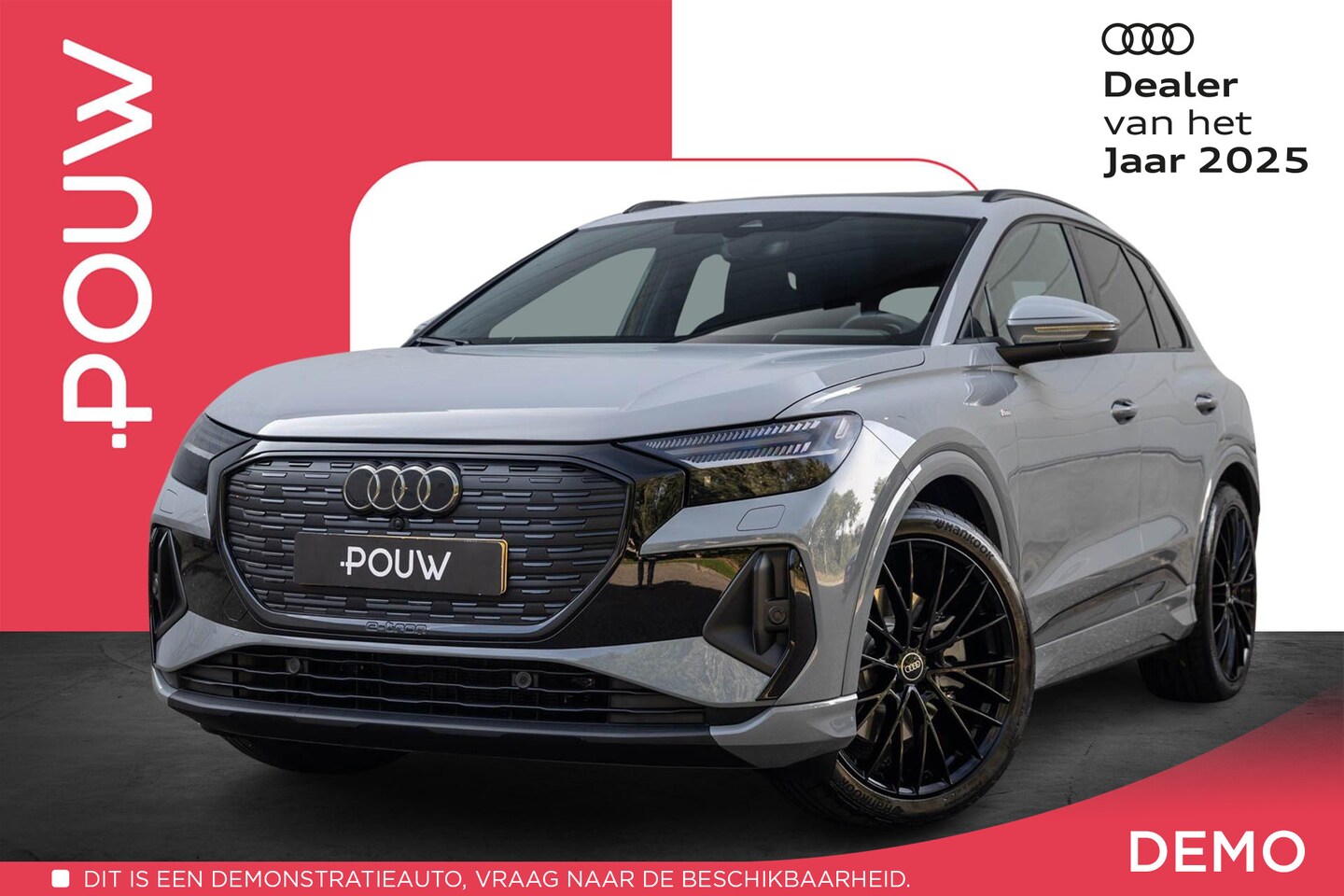 Audi Q4 e-tron - 45 286pk quattro S Edition 82 kWh | Panoramadak | 21" Velgen | Adaptive Cruise - AutoWereld.nl