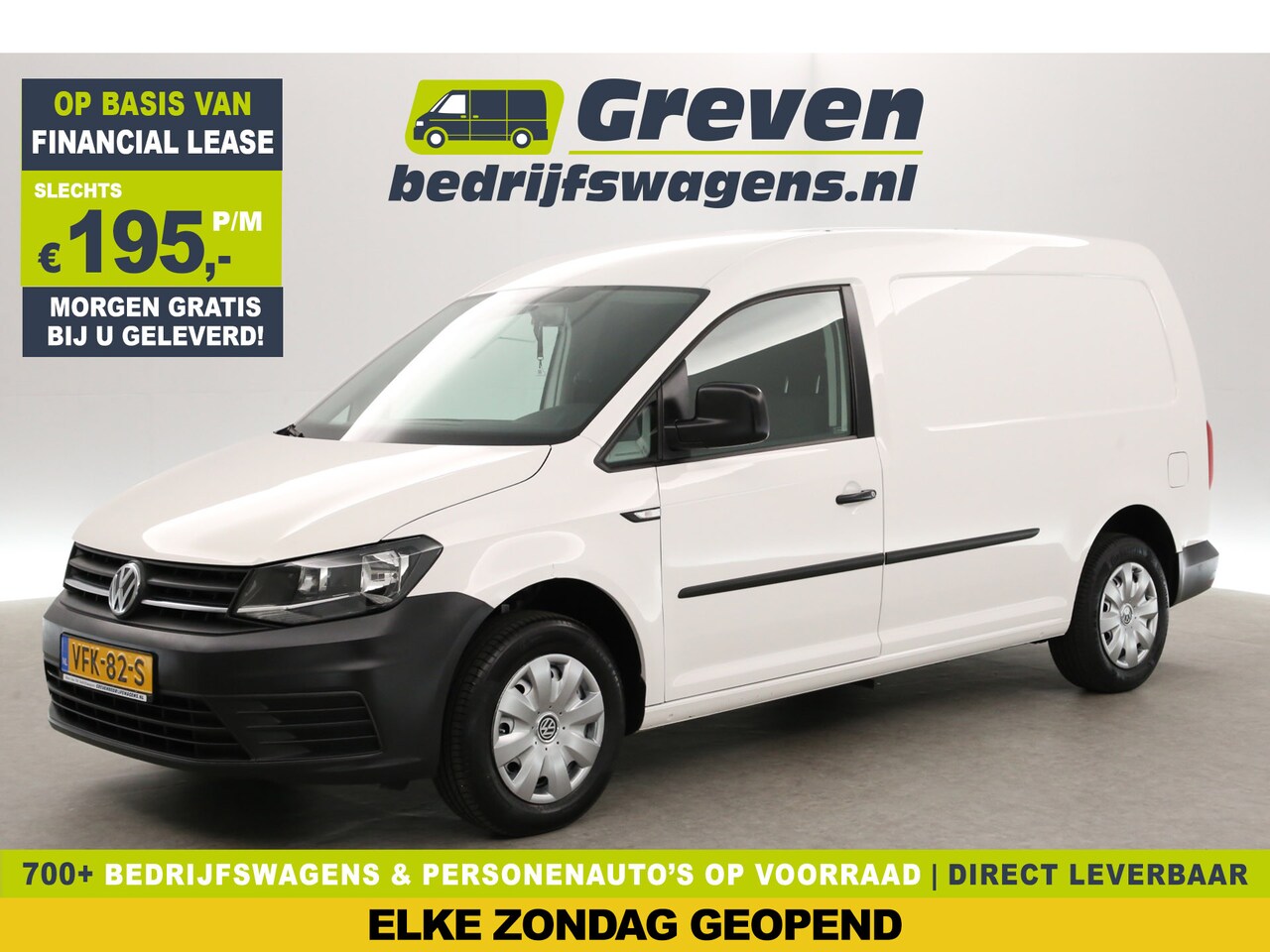 Volkswagen Caddy Maxi - 2.0 TDI L2H1 | Airco | Cruise | Parkeersens. | Elektrpakket - AutoWereld.nl