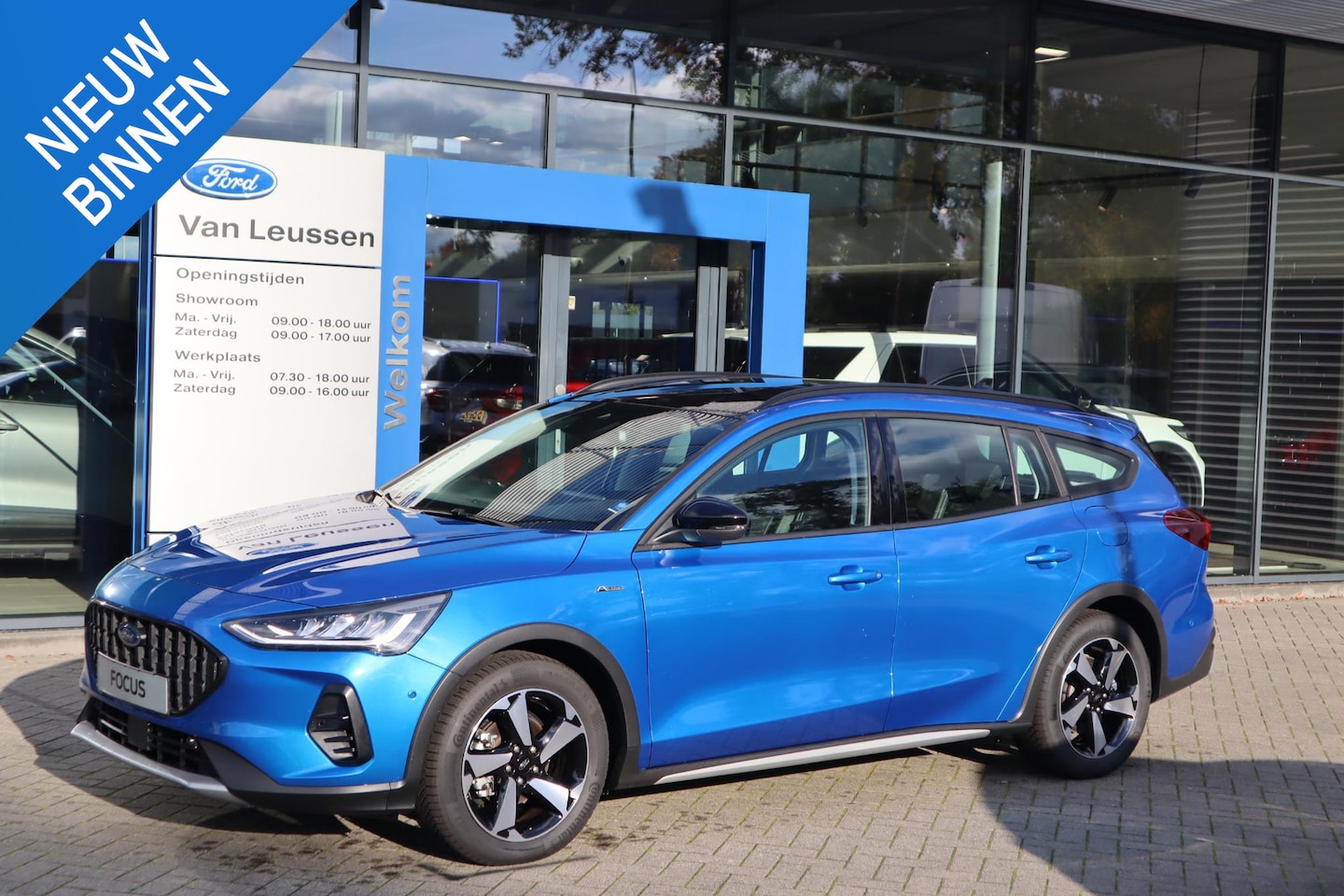 Ford Focus Wagon - 155PK HYBRID ACTIVE AUTOMAAT WINTERPACK EASY-PARKING PAKKET DRIVER-ASS-PACK-2 4JR-FABRIEKS - AutoWereld.nl