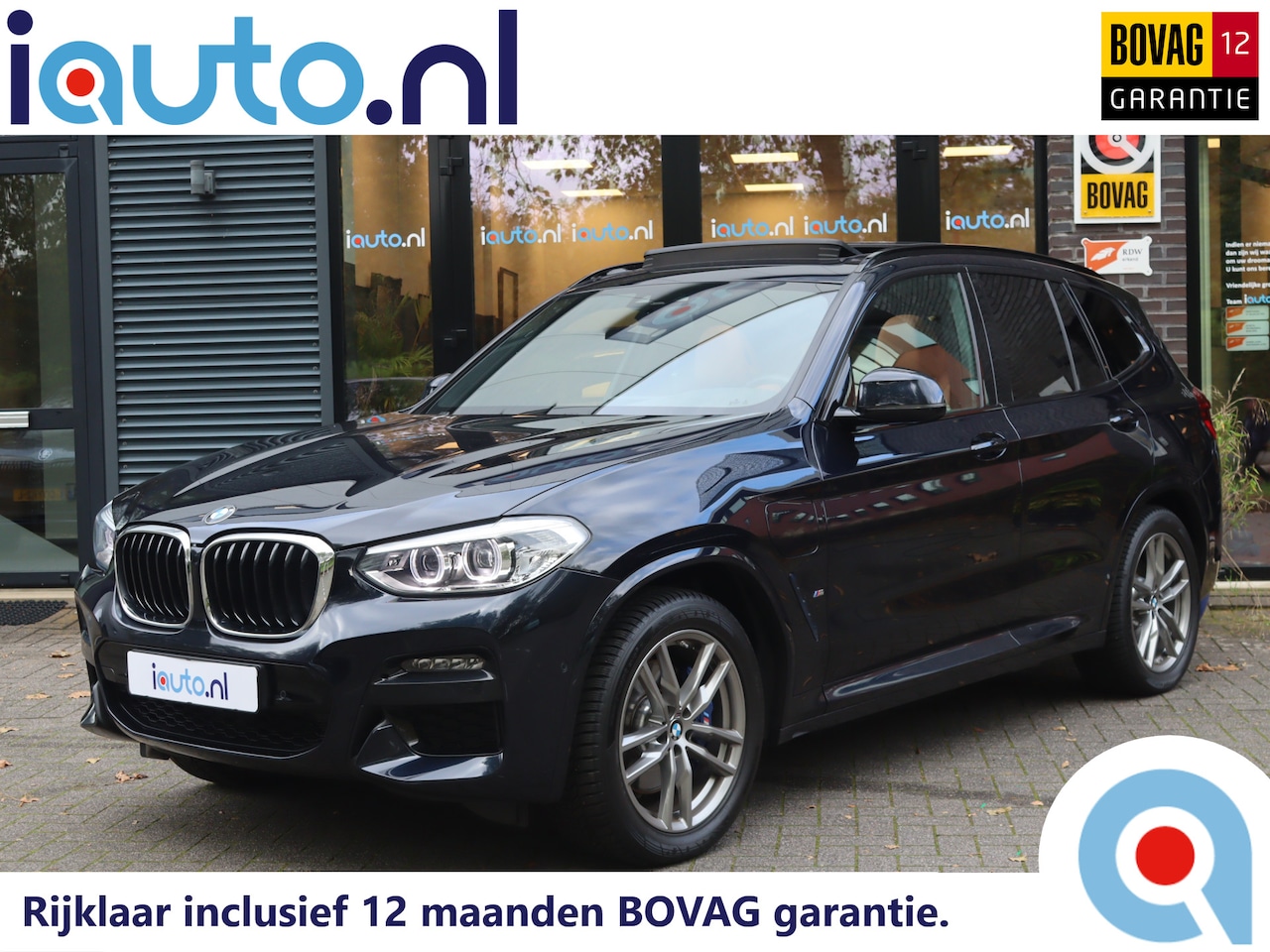 BMW X3 - xDrive30e M-Sport Shadow Pano/Camera/Leder/Keyless/Sfeer/App-Connect/LED+/19"/Trekhaak weg - AutoWereld.nl