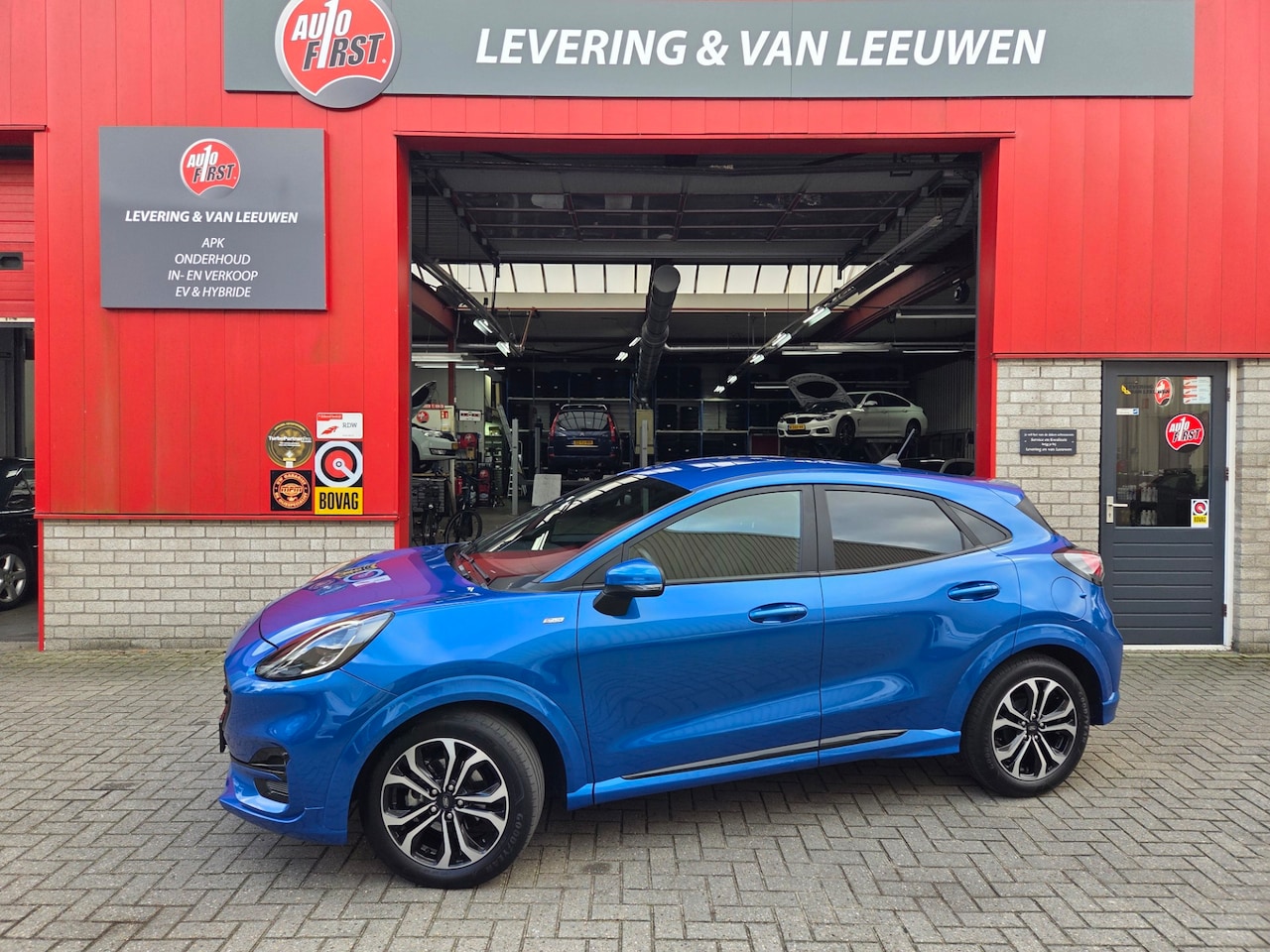 Ford Puma - 1.0 EcoBoost Hybrid ST-Line LM Velgen/ Navigatie/ Parkeersensoren achter/ Rijklaarprijs! - AutoWereld.nl