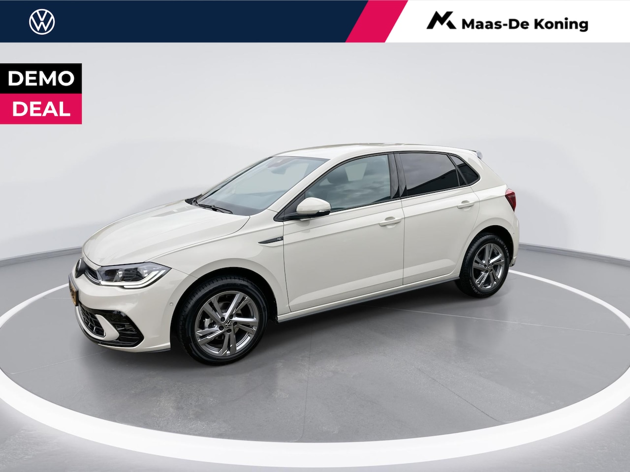 Volkswagen Polo - 1.0 TSI R-Line Edition 95PK DSG · IQ.Light · Camera · Stoelverwarming · Apple/Android C - AutoWereld.nl