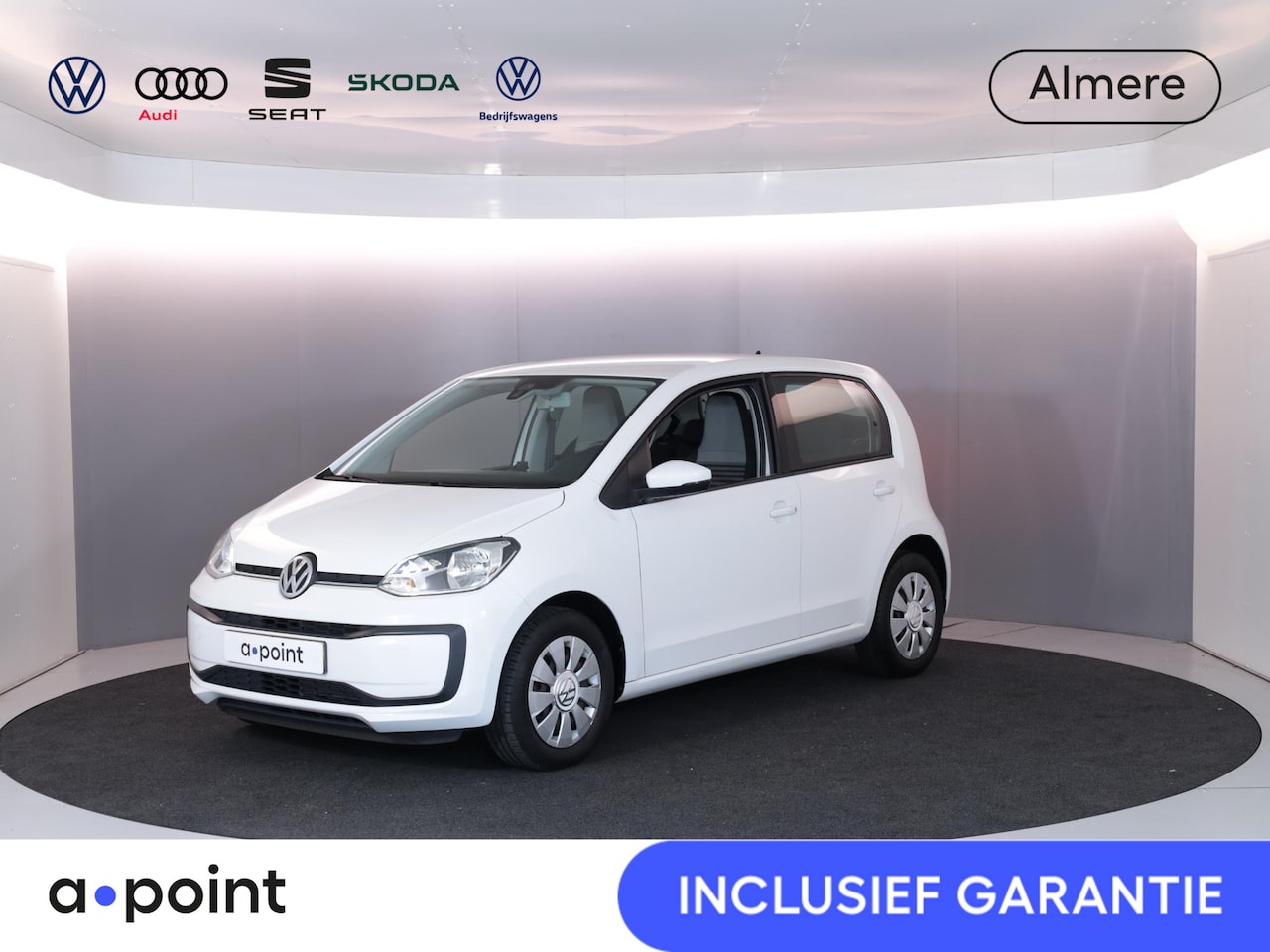 Volkswagen Up! - 1.0 BMT move up! 60 pk | Navigatie via App | Airco | Elektr. spiegels | DAB ontvanger | - AutoWereld.nl