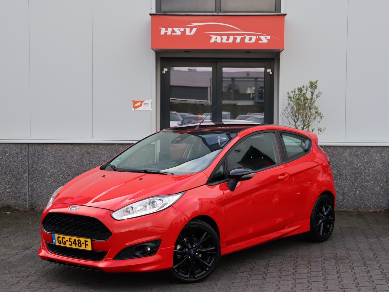 Ford Fiesta - 1.0 EcoBoost Red Edition navi LM airco org NL - AutoWereld.nl