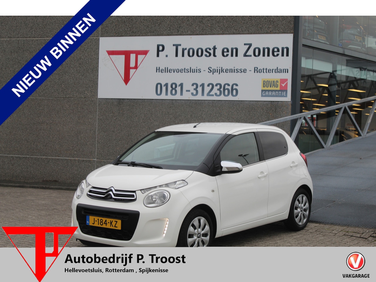 Citroën C1 - 1.0 VTi Feel Bluetooth/Airco/Orig. NL auto/Lage km stand - AutoWereld.nl