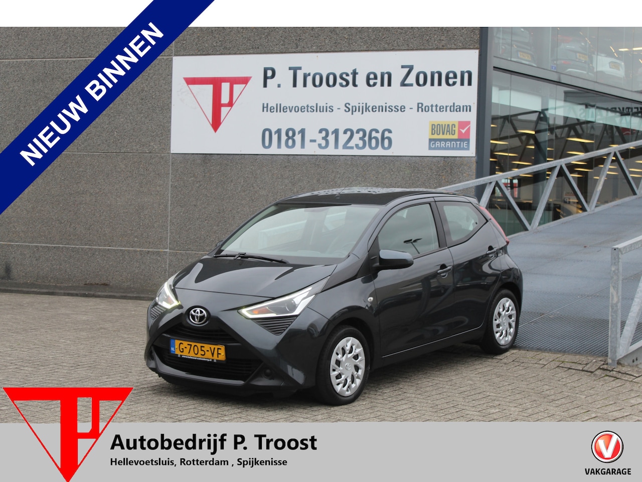 Toyota Aygo - 1.0 VVT-i x-play Achteruitrijcamera/App connect/Airco/Orig. NL auto - AutoWereld.nl