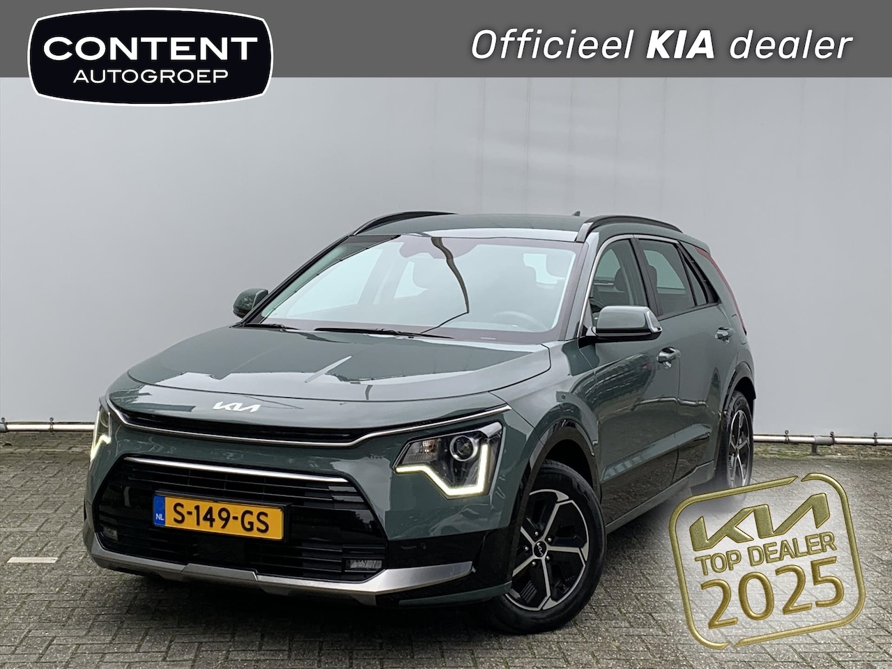 Kia Niro - 1.6 GDi Hybrid 141pk DCT6 DynamicLine - AutoWereld.nl