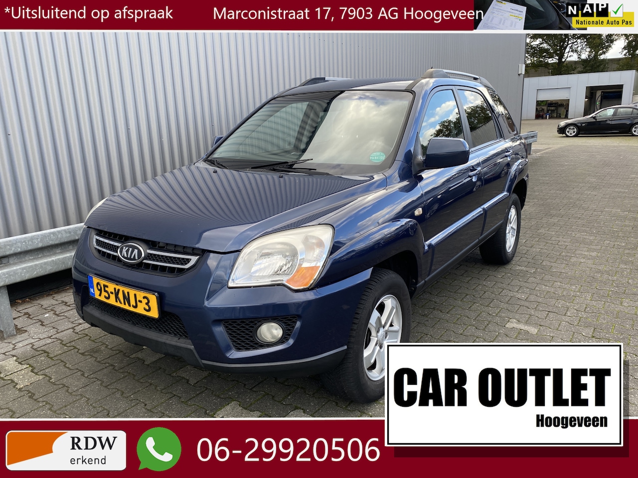 Kia Sportage - 2.0 CVVT X-ecutive Clima, CC, LM, Trekh, nw. APK – Inruil Mogelijk – - AutoWereld.nl