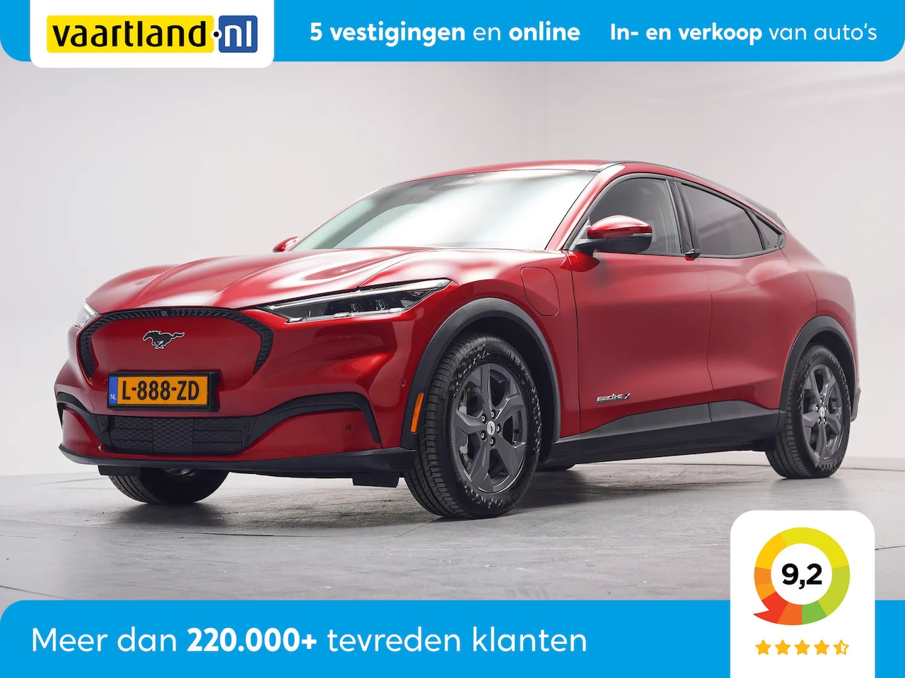 Ford Mustang Mach-E - Extended RWD 98 kWh [ 360°Camera Leder B&O Navigatie - AutoWereld.nl