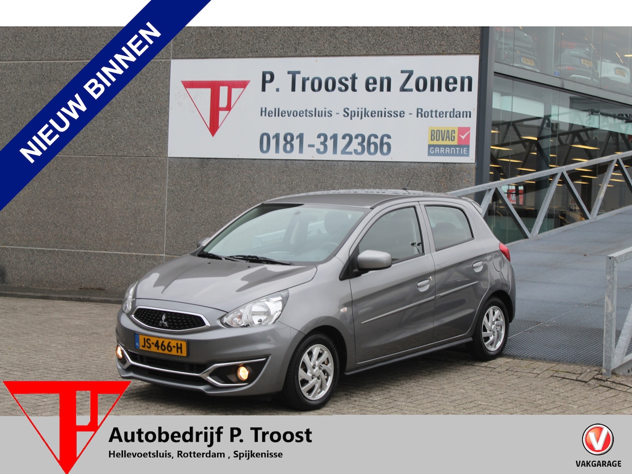 Mitsubishi Space Star - 1.0 Cool+ Orig. NL auto/1ste eigenaar/Airco/Mistlampen/Licht metalen velgen/Elecktrisch pa - AutoWereld.nl