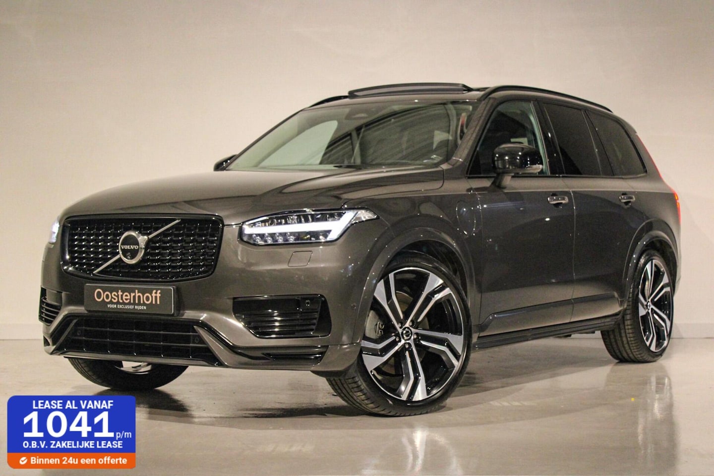 Volvo XC90 - T8 Recharge AWD Ultimate Dark LUCHT | B&W | PAN - AutoWereld.nl