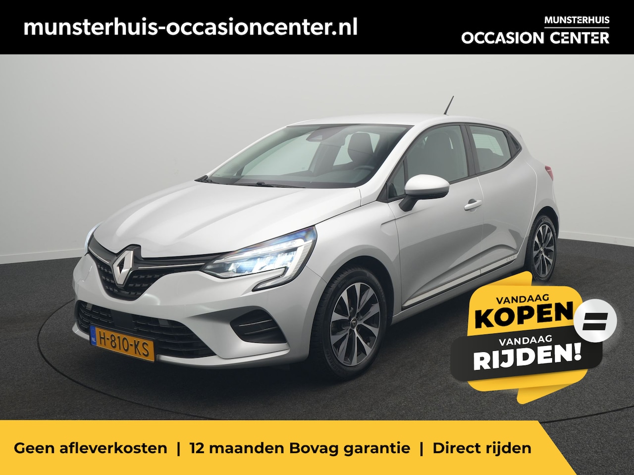 Renault Clio - TCe 100 Zen - RIJKLAARPRIJS - 16 inch Lichtmetalen Velgen - Apple Carplay - Android Auto - - AutoWereld.nl