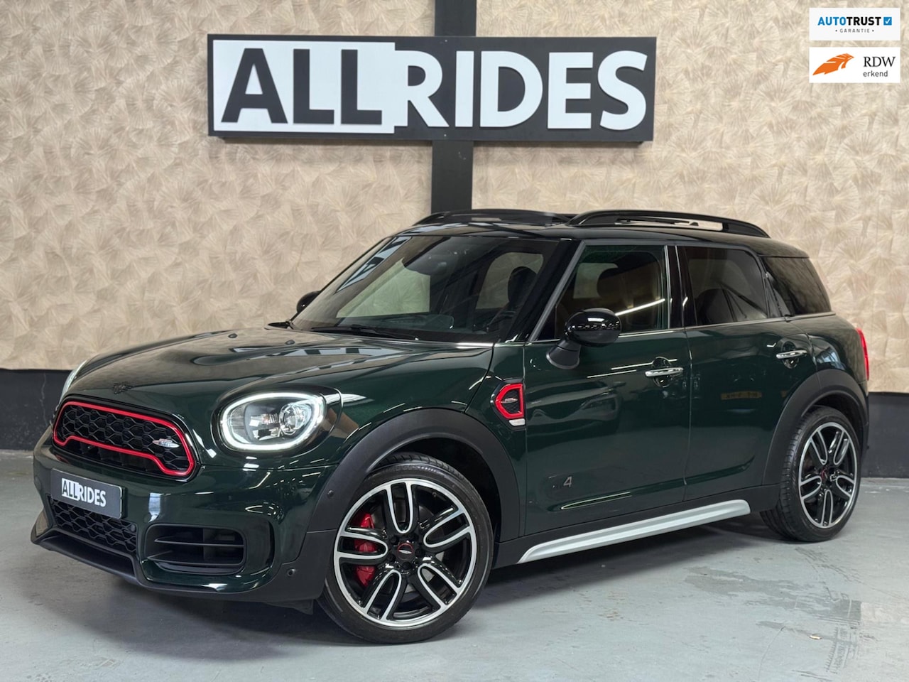 MINI Countryman - Mini 2.0 John Cooper Works ALL4 Chili | Pano | Harman/Kardon | Keyless | HUD | Camera | Sf - AutoWereld.nl