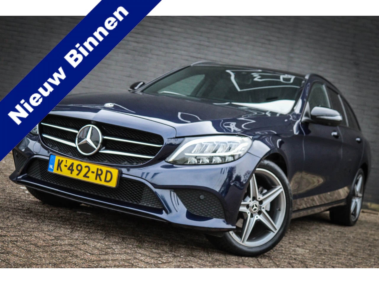 Mercedes-Benz C-klasse Estate - 180 Business Solution Avantgarde /Panoramadak/Trekhaak - AutoWereld.nl