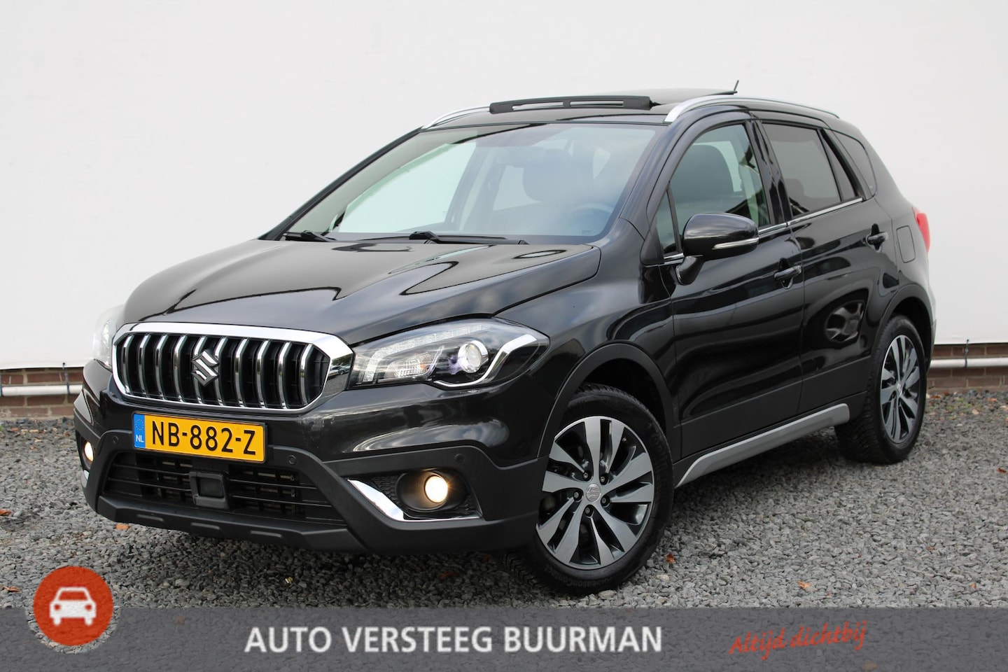 Suzuki S-Cross - 1.4 Boosterjet High Executive 1.4 Boosterjet High Executive ,All-Seasons, Panoramadak, 47000 KM! Style uitvoering - AutoWereld.nl
