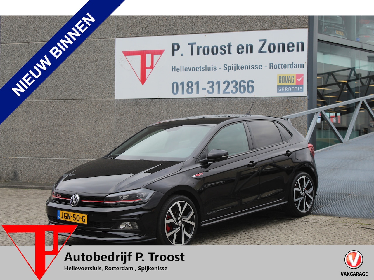 Volkswagen Polo - 2.0 TSI GTI Achteruitrijcamera/Adaptice cruise control/Virtueel Dashboard/Navigatie/18 Inc - AutoWereld.nl