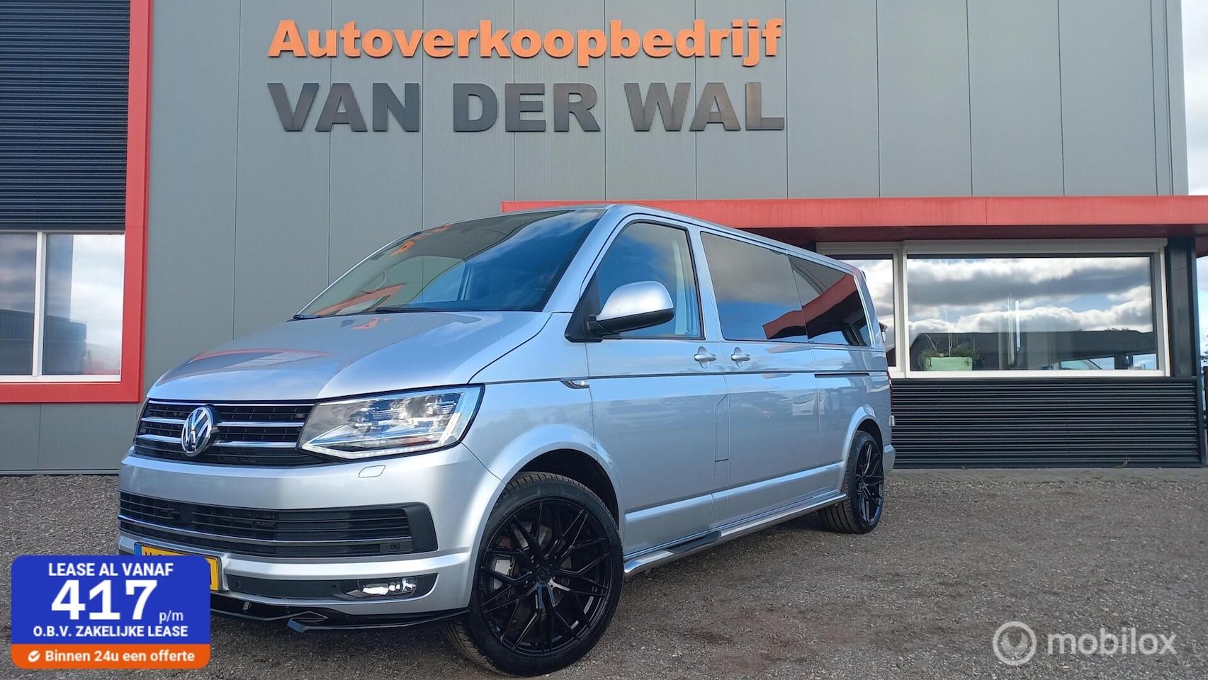 Volkswagen Transporter - 2.0 TDI L2H1 DC HIGHLINE 2XSCHUIFDEUR/DAK - AutoWereld.nl