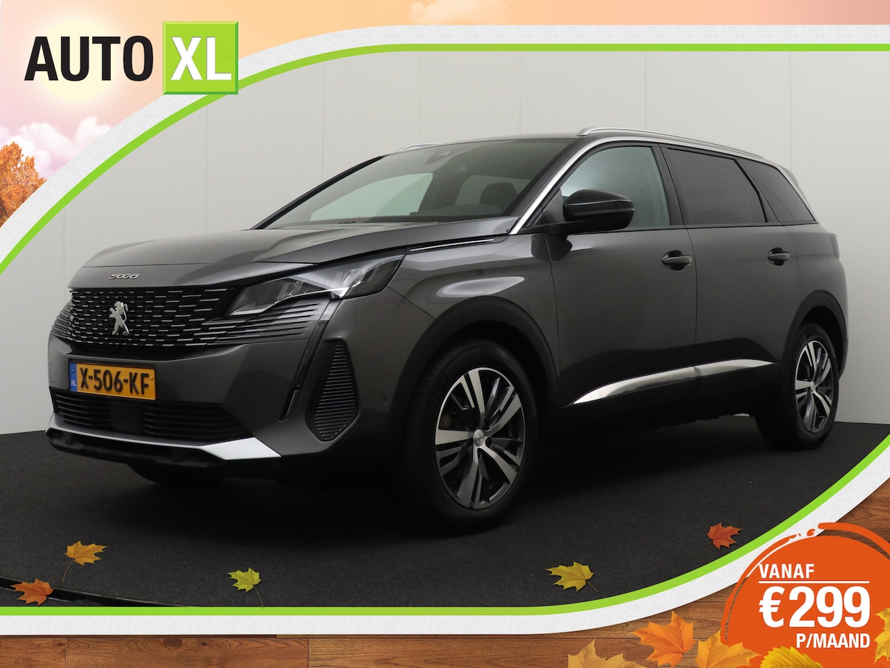 Peugeot 5008 - 1.2T 131 PK Aut. Allure 7-Pers Half-Leder Camera Dodehoek - AutoWereld.nl