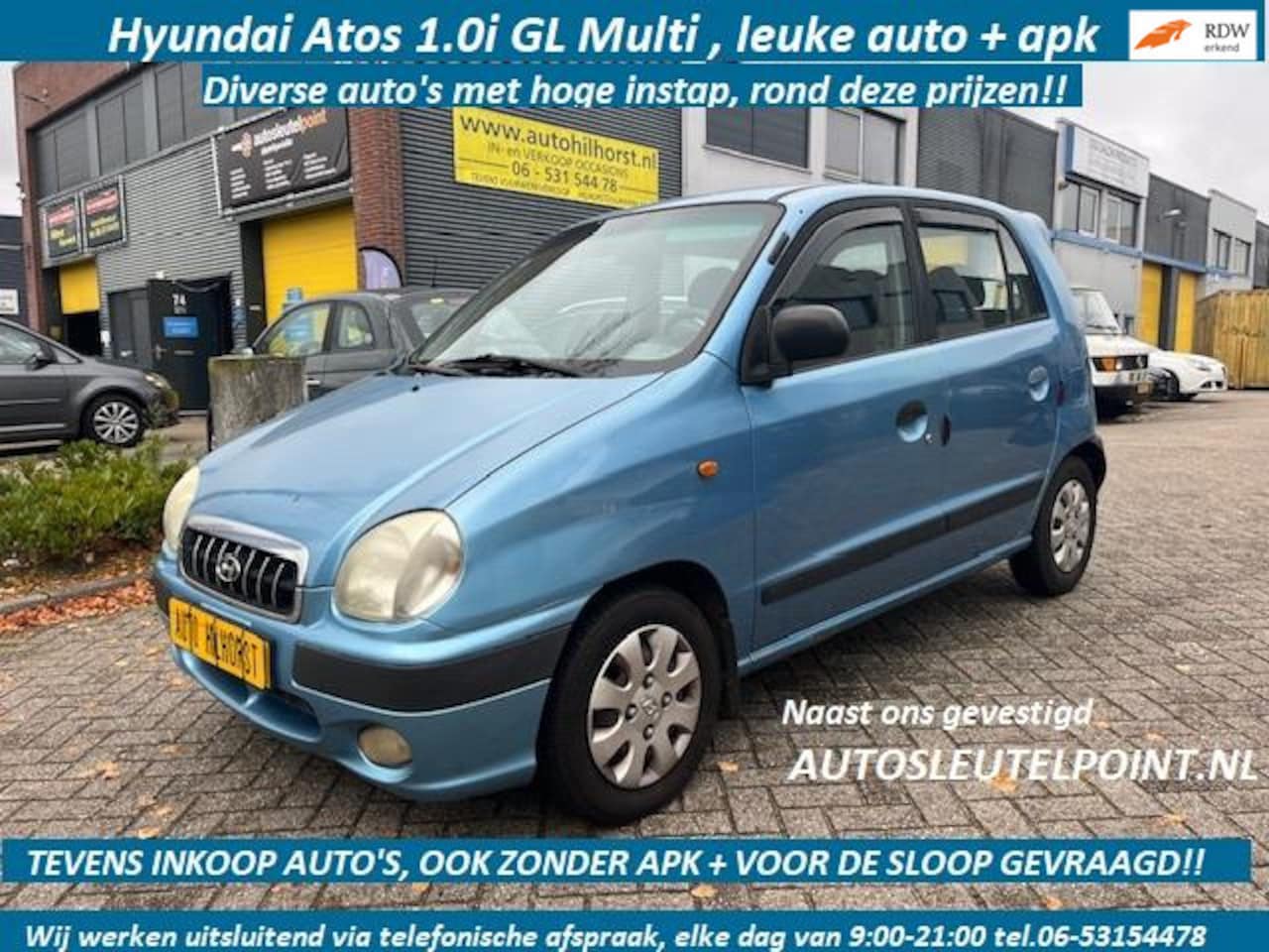 Hyundai Atos Multi - 1.0i GL 1.0i GL, Nette auto, zie alle foto's !! wij werken uitsluitend via telefonische afspraak!! - AutoWereld.nl