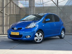 Toyota Aygo - 1.0-12V DYNAMIC BLUE AIRCO/LM VELGEN