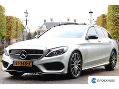 Mercedes-Benz C-klasse Estate - 180CDI AMG PLUS UPGRADE | NL-AUTO | FULL OPTION | PANODAK | LEDER COMFORT | MEMORY SEATS |