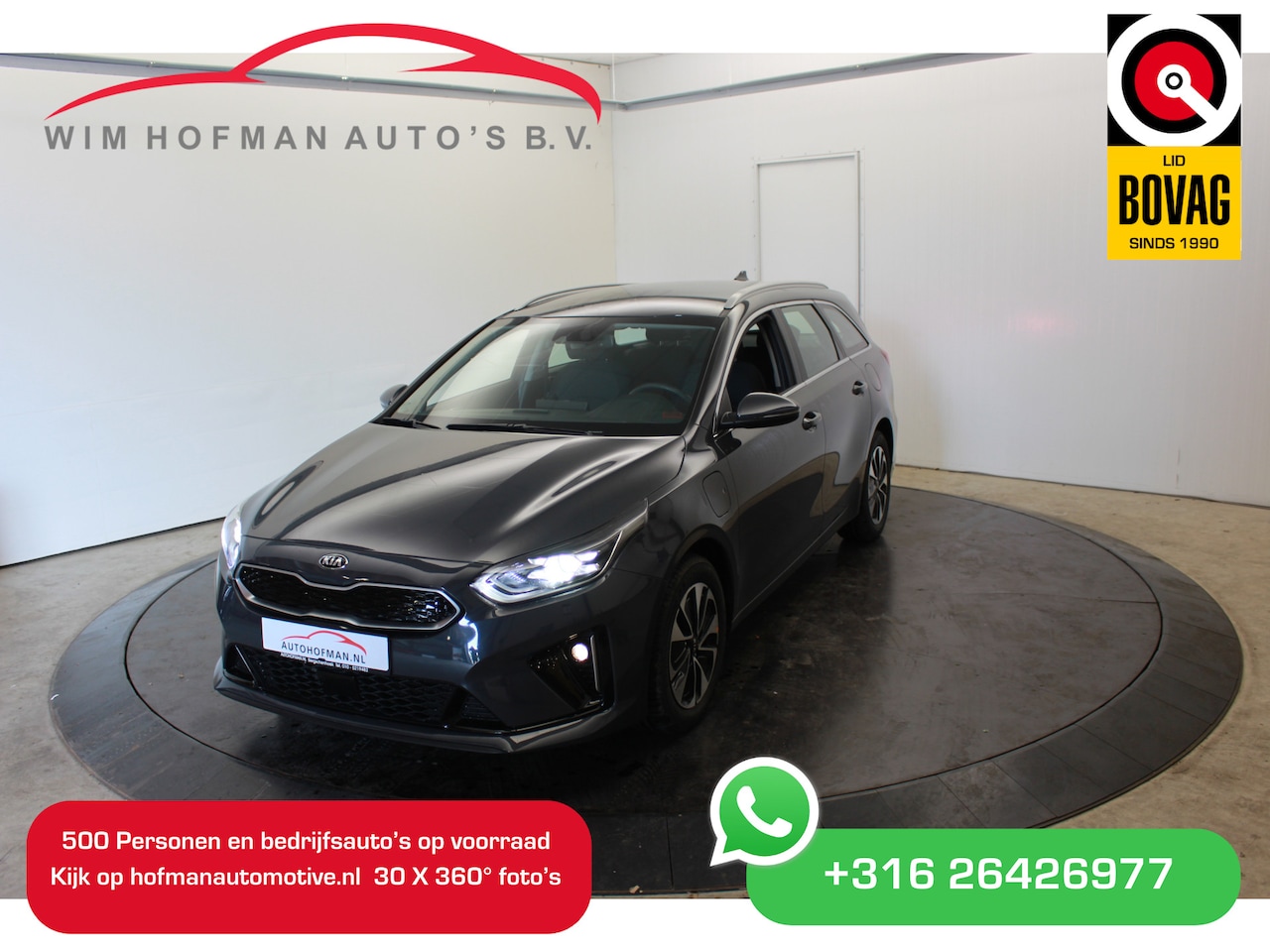 Kia Cee'd Sportswagon - Ceed 1.6 GDI PHEV DynamicLine dodeh detec - AutoWereld.nl