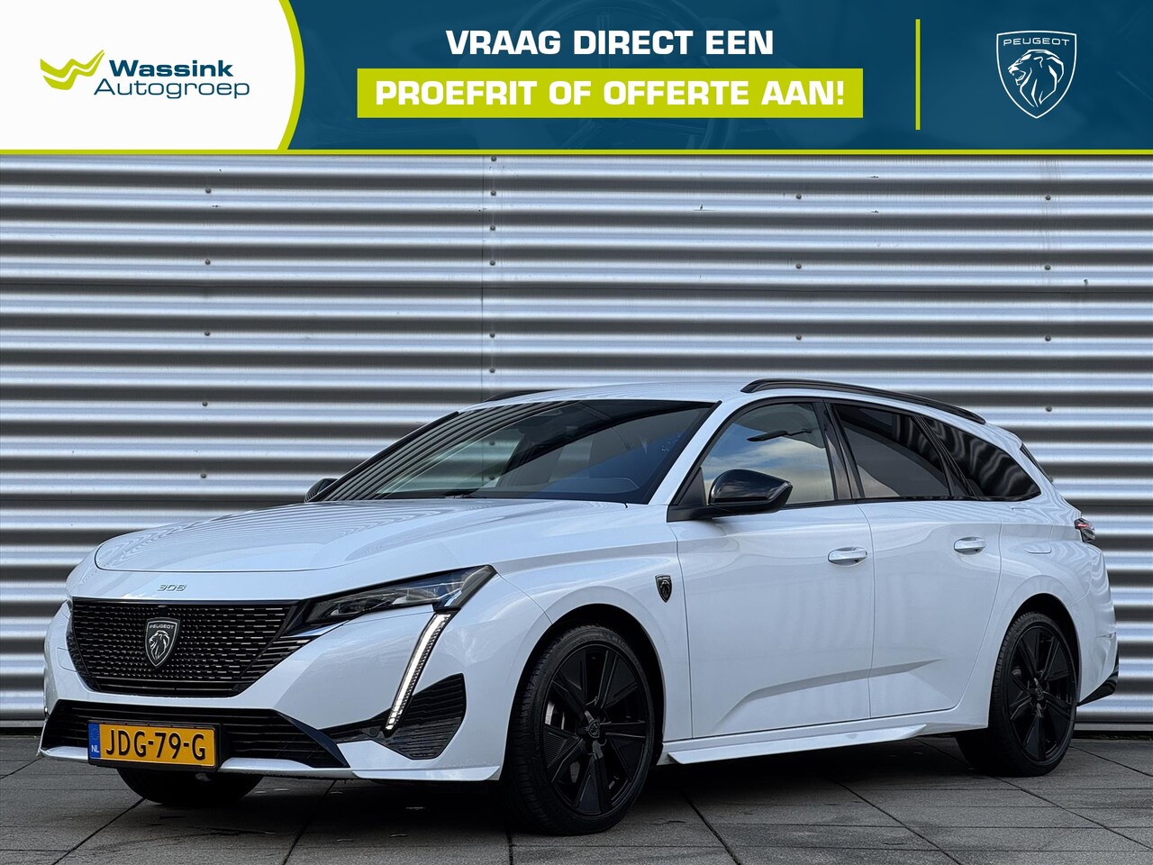 Peugeot 308 SW - 1.6 HYbrid 225pk e-EAT8 GT | Memory Seats | Navigatie | Massage | Camera | Adaptive Cruise - AutoWereld.nl