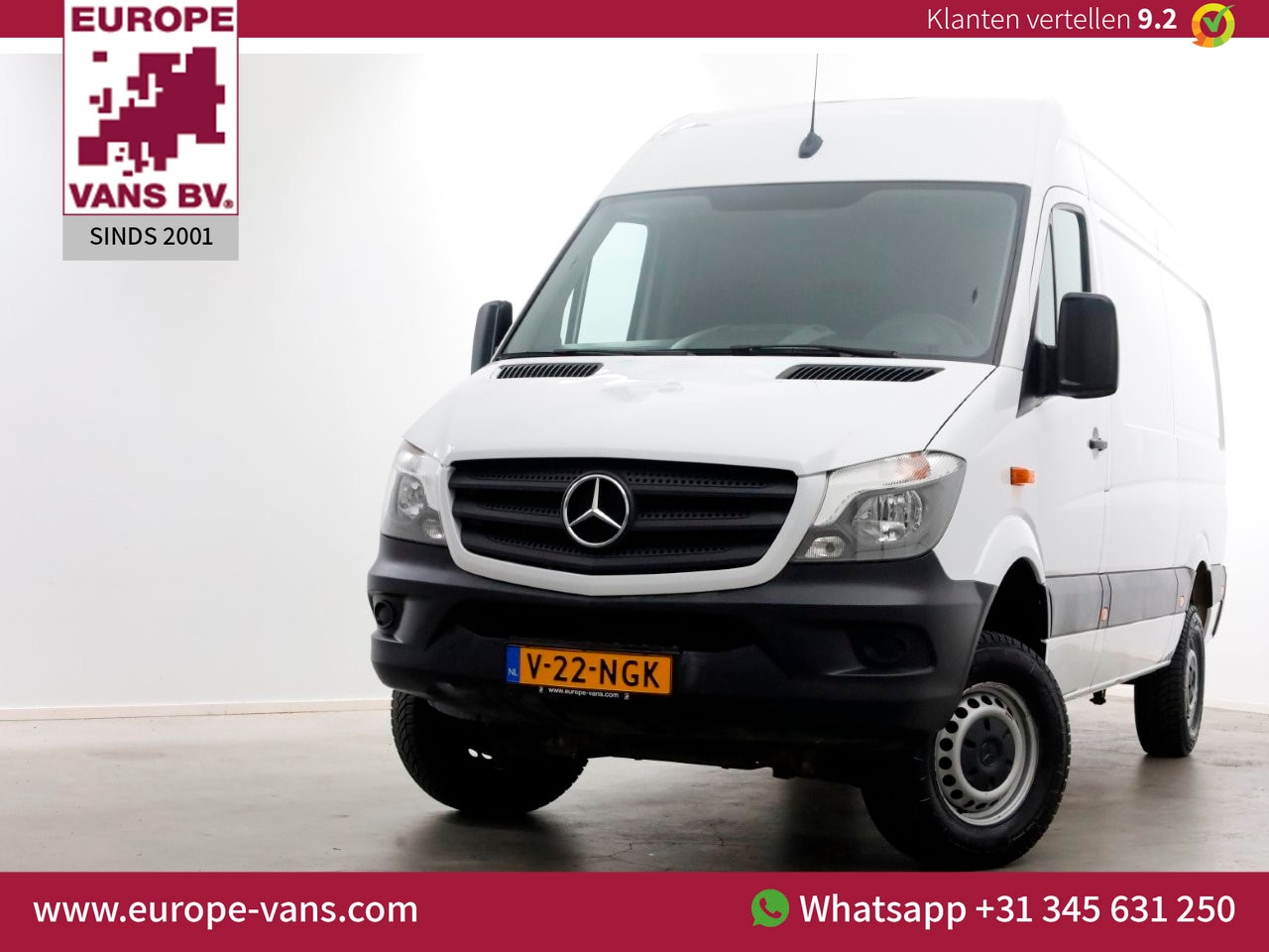 Mercedes-Benz Sprinter - 314 CDI 143pk E6 L2H2 4x4 ZG3 01-2019 - AutoWereld.nl